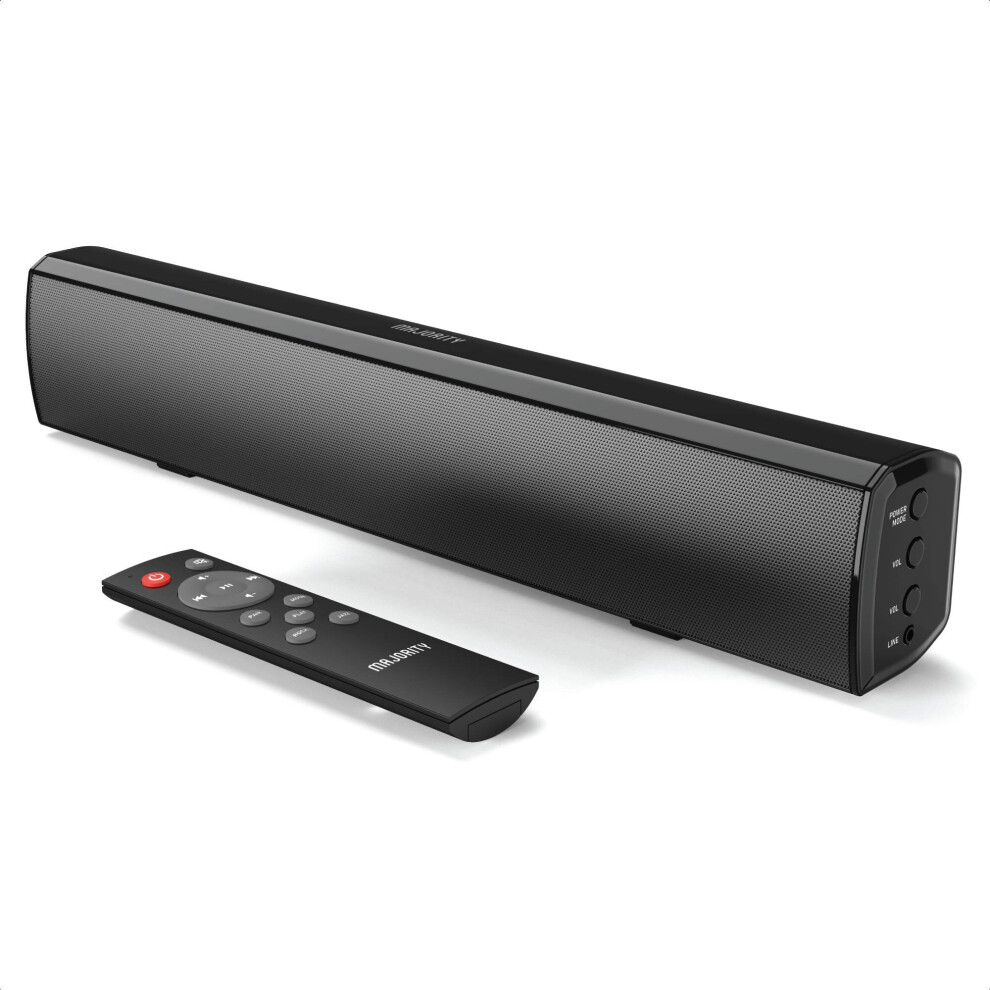 Majority Bowfell Bluetooth Soundbar For Tv And Computer | 50-Watt With Powerful Stereo Sound | Multi-Connection