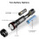 LED Torch, LE2000 Torch, Super Bright, 5 Lighting Modes, Zoomable, Water Resistant 6