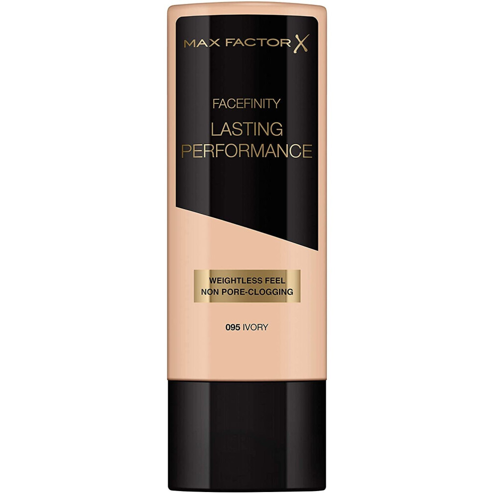 Max Factor Lasting Performance Long-Lasting Liquid Foundation - 95 Ivory, 35 ml