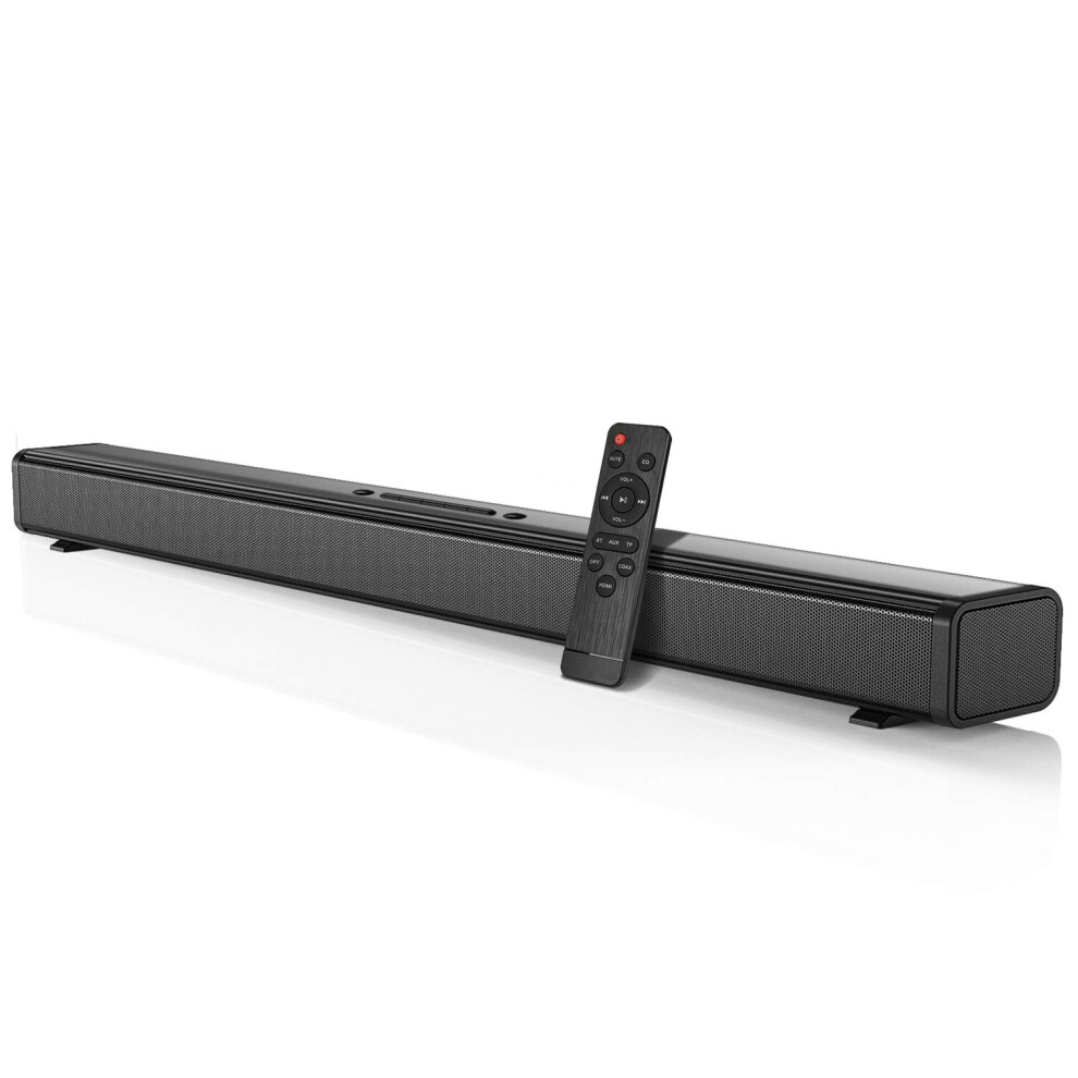 Soundbar for TV, 32-inch Home Theater Stereo Sound Bar Wall Mountable TV Speakers with Subwoofer, Wireless Bluetooth 5.0, HDMI/Optical/Coaxial/USB/AUX