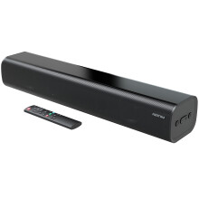 AZATOM Studio Pulse Soundbar, 100 Watts Home Theater Speaker Built-in Dual Subwoofer ports, 3D Surround Sound, LED Display, Bluetooth, Remote Control,