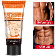 Hot Cream, Abs Extreme 4D Liposuction Body Slim Cream, Sweat Anti-Cellulite Slimming & Firming Six Pack Abdomen Muscle Build Cream, Fat Burning