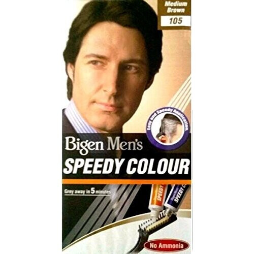 Bigen Bigen Mens Speedy Hair Colour Medium Brown 105