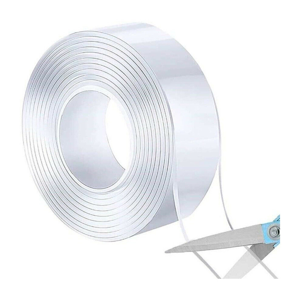 Very Strong Adhesive Double Sided Waterproof Transparent Tape Stickers 780305598937