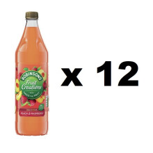 CASE OF 12 Robinsons Creations Peach & Raspberry 1L BBE 31/3/22