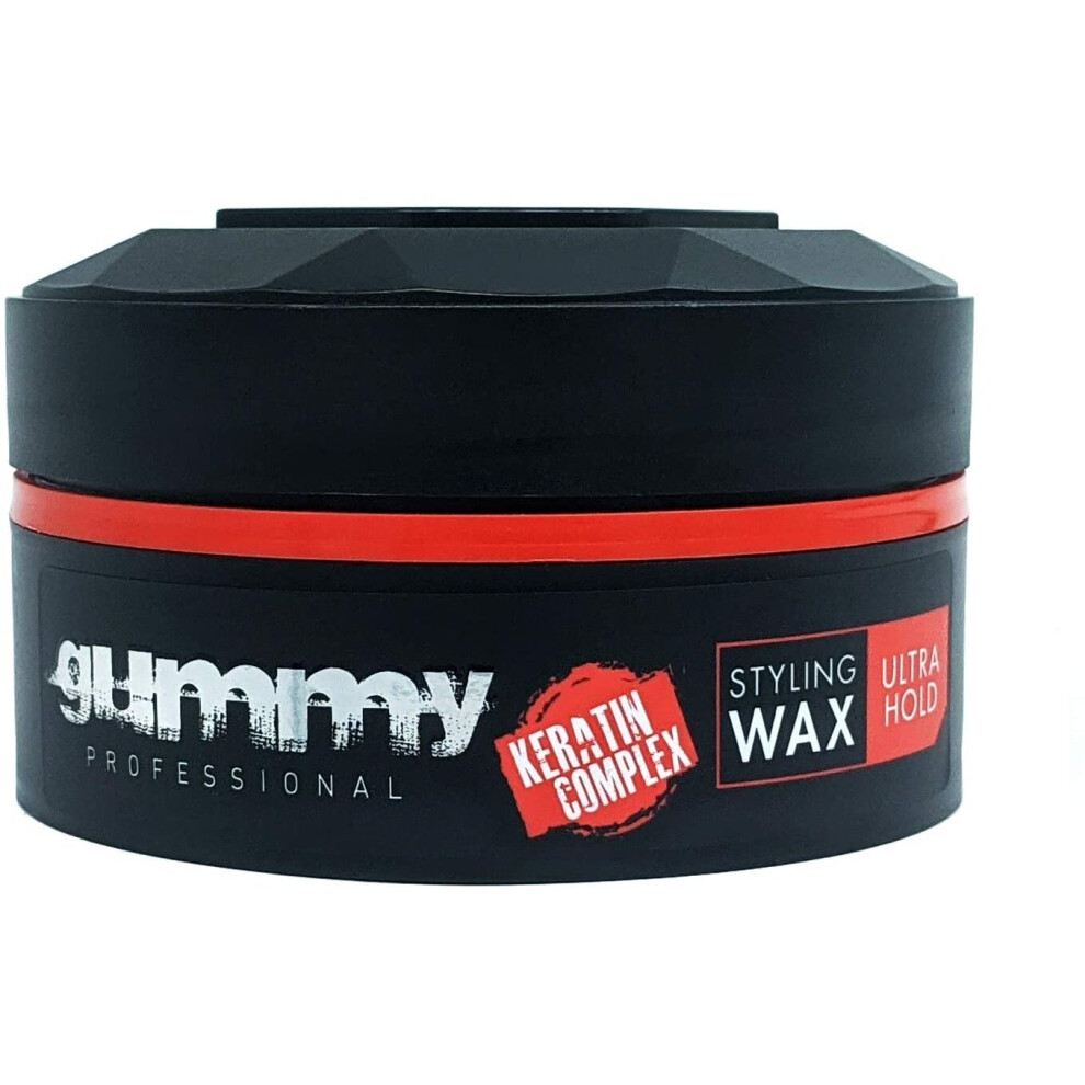 Fonex Gummy Styling Wax Ultra Hold, Red, 150 Millilitre