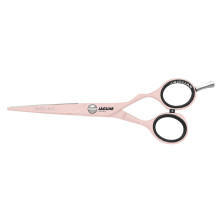 Jaguar Pastel Plus Rose Offset Pro Salon Scissors for Hairdressing - Pink - 5.5"