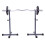 Two-Piece Barbell Rack for Functional Bicep Strength Training 1