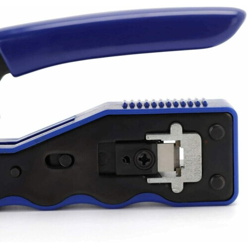 For RJ45 PRO HD Crimping Tool Crimper EZ Pass Through Connector 2