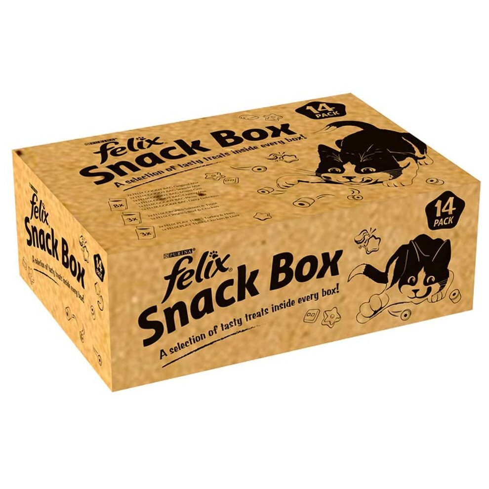 Felix Snack Box Cat Treat 765g (Pack of 14)