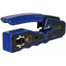For RJ45 PRO HD Crimping Tool Crimper EZ Pass Through Connector