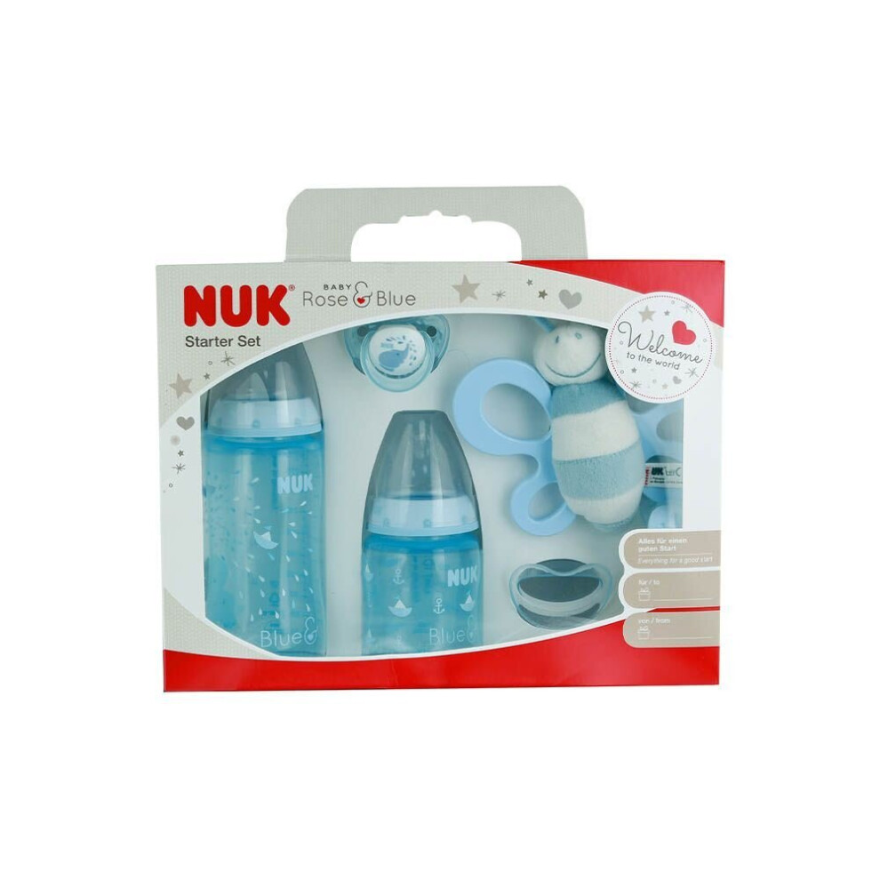 Nuk Baby Rose & Blue Starter Set