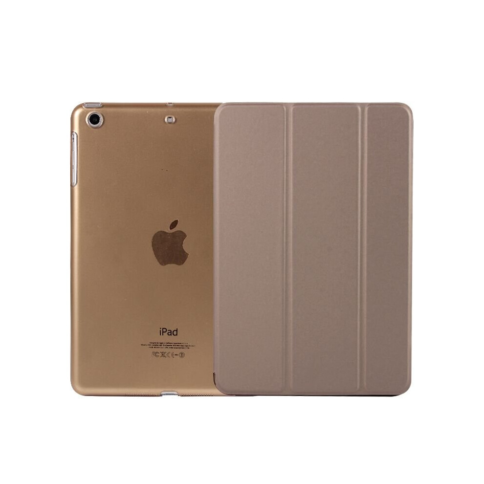 (, Air1/Air2/2017/2018(9.7)) Generation Mini Pro Air 10.2 10.5 Smart Ipad Foldable Leather Case Cover Stand Gold 693603841738