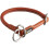 Kerbl Roma Round-Leather Choker, 45 cm, Cognac 1