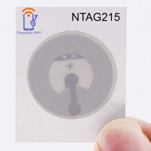 NFC Tags NXP NTAG215 NFC Sticker (Round 1in) Same NFC Chip Compatible With Amiibo 504 Bytes Memory Fully Programmable, Works with All NFC Enabled