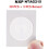 NFC Tags NXP NTAG215 NFC Sticker (Round 1in) Same NFC Chip Compatible With Amiibo 504 Bytes Memory Fully Programmable, Works with All NFC Enabled 2