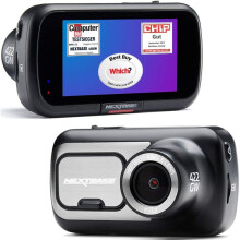 Nextbase 422GW Dash Cam Full 1440p/30fps Quad HD Recording In Car DVR Camera- 140° Front Viewing Angle- Wi-Fi, 10Hz GPS, Bluetooth- Built-in Alexa-