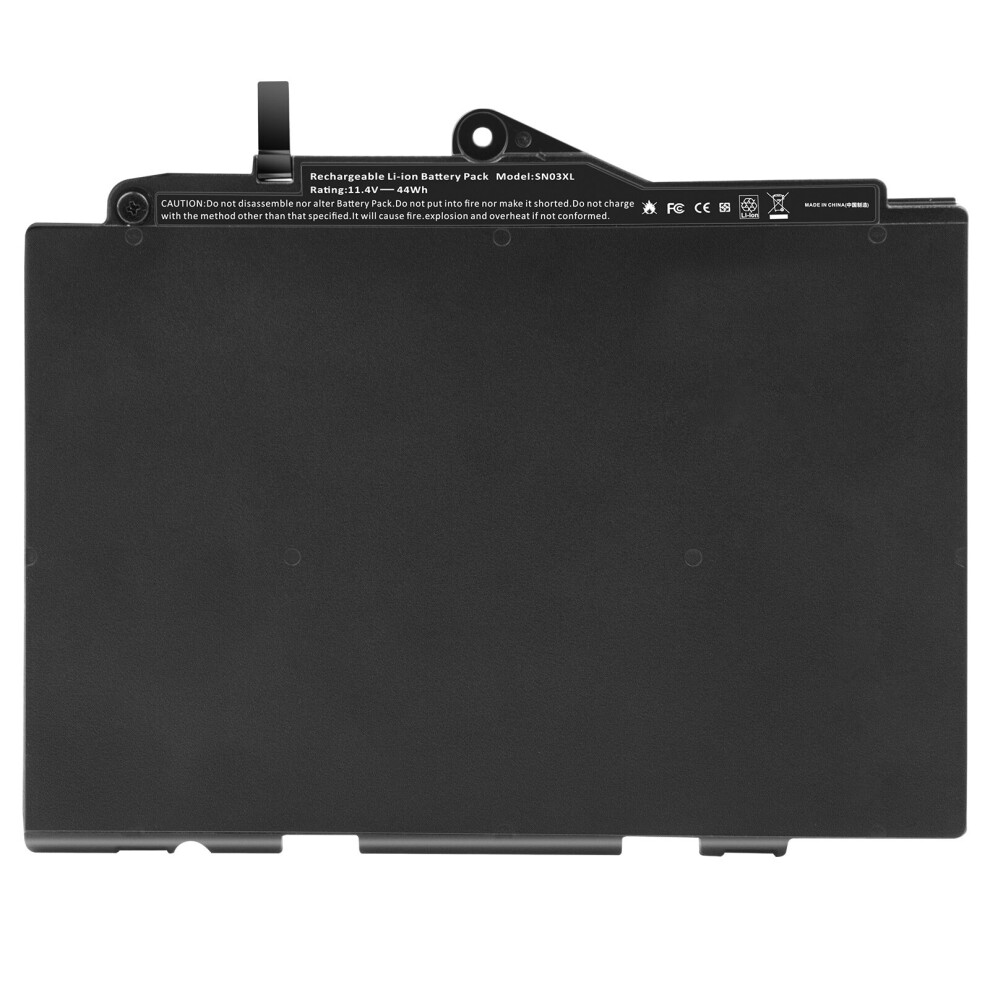FUTUREBATT N03XL1 Laptop Battery for HP EliteBook 820 G3 SN03XL 800514-001 800232-241 800232-271 800232-541 HSTNN-UB6T HSTNN-I42C HSTNN-DB6V 44Wh