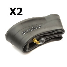 2x Innertube 10 x 1.75 x 2 Bent Schradar Valve Stroller Pushchair Pram Buggy