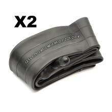 2 Innertube 12.5x1.75/1.85/1.90/1.95/2.10/2.25 Straight Valve StrollerPram Buggy