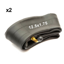 2x Inner Tube 12.5x1.75 12.50x1.75 Bent Valve Stroller Pushchair Pram Buggy