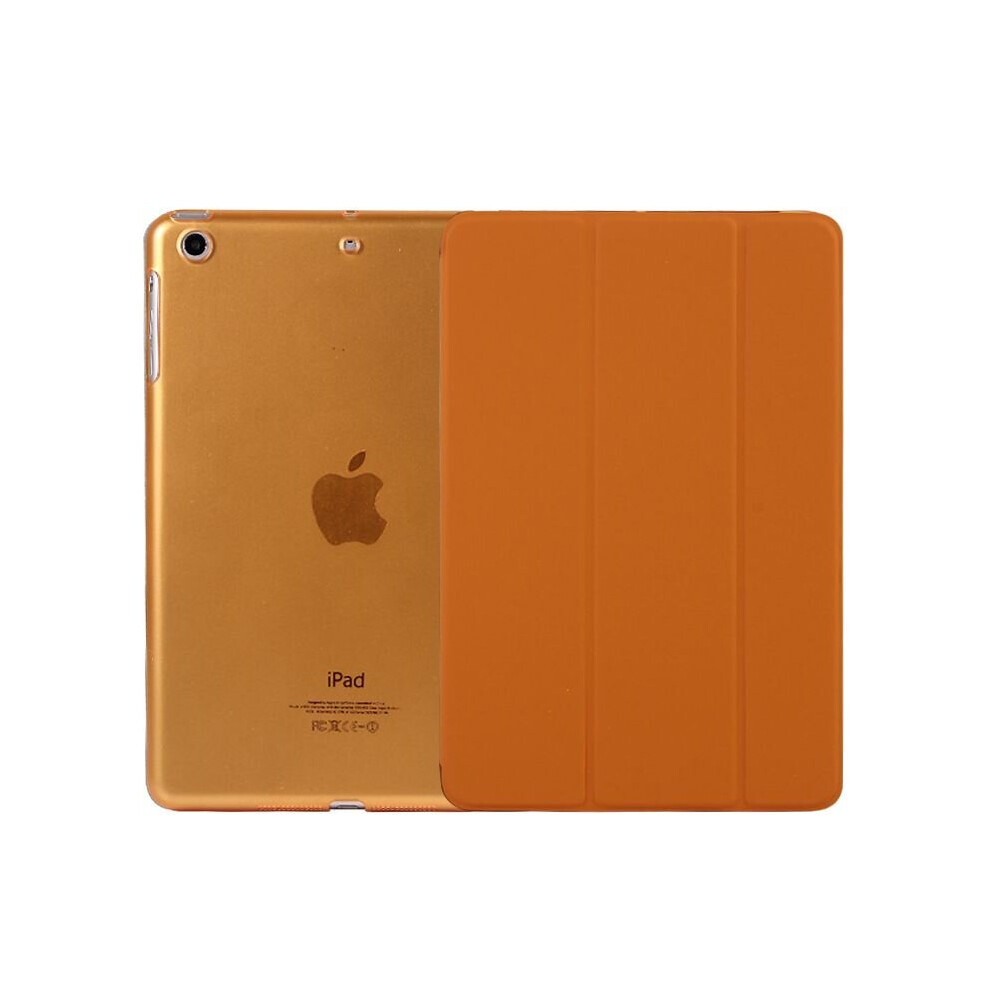 (Orange, Air1/Air2/2017/2018(9.7)) Tablet Cover For Ipad Leather Case Flip Smart Stand Cover Mini Pro Air 10.2 10.5 Multicoloured 695440718600