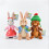 (3Pcs/Set Benjamin+Peter Rabbit+Lili) Peter Rabbit Benjamin Bunny Peter Lily Plush Toy 1