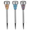 6 PACK SOLAR POWERED MOSAIC STAKE LIGHTS GARDEN BORDER LANTERNS 1
