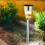 6 PACK SOLAR POWERED MOSAIC STAKE LIGHTS GARDEN BORDER LANTERNS 7