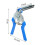 Hog Ring Plier Tool 600pcs M Clips Staple ματιών κλουβί κλουβί σύρμα φράχτη σφιγκτήρα 2