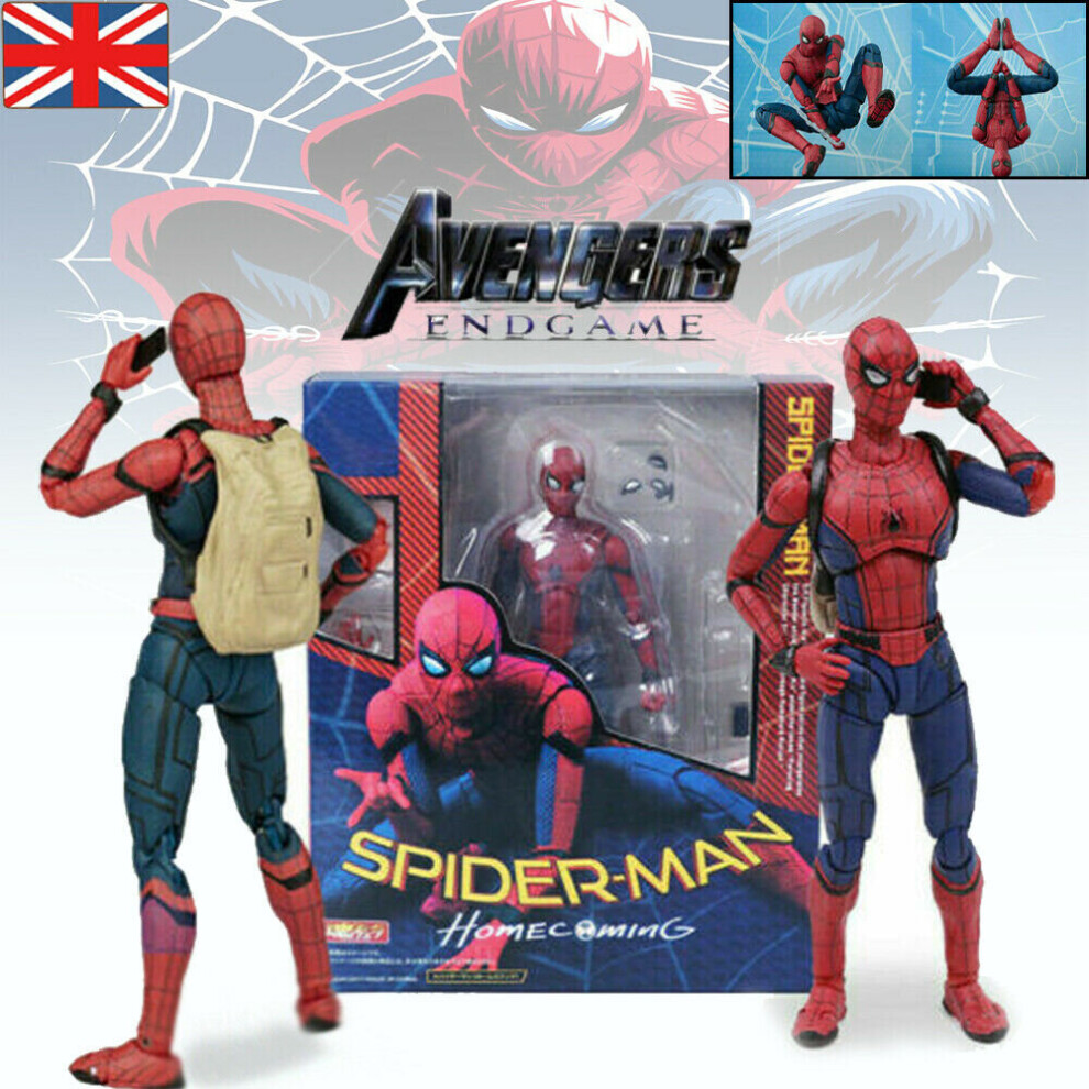 Marvel Spiderman Homecoming Action Figure PVC Model Toys Collectible