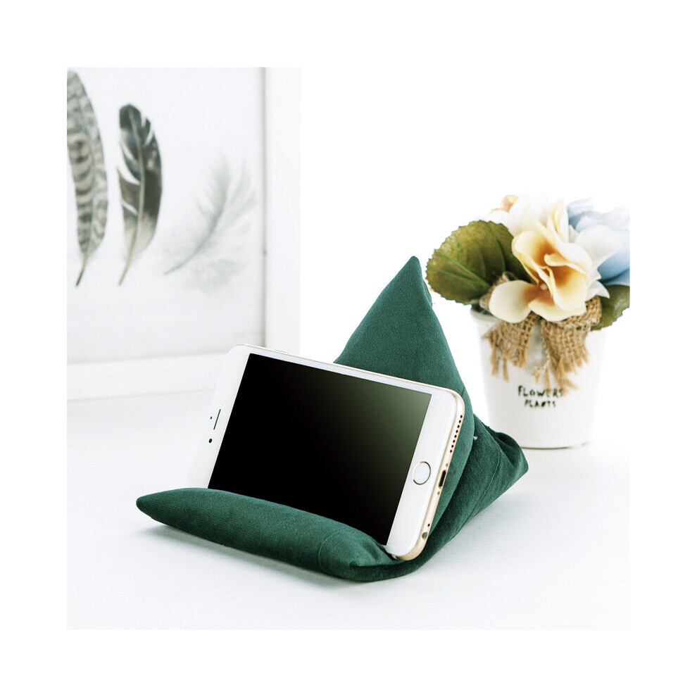 (B) Soft Stand Tablet Triangle Pillow Holders For Ipad Tablet Phone Bracket 4537361999095