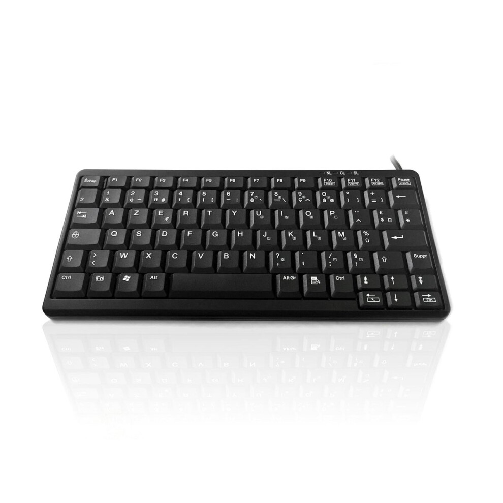 Accuratus K82a - Usb & Ps/2 Premium Mini Scissor Key Keyboard - French Azerty 5060055467130