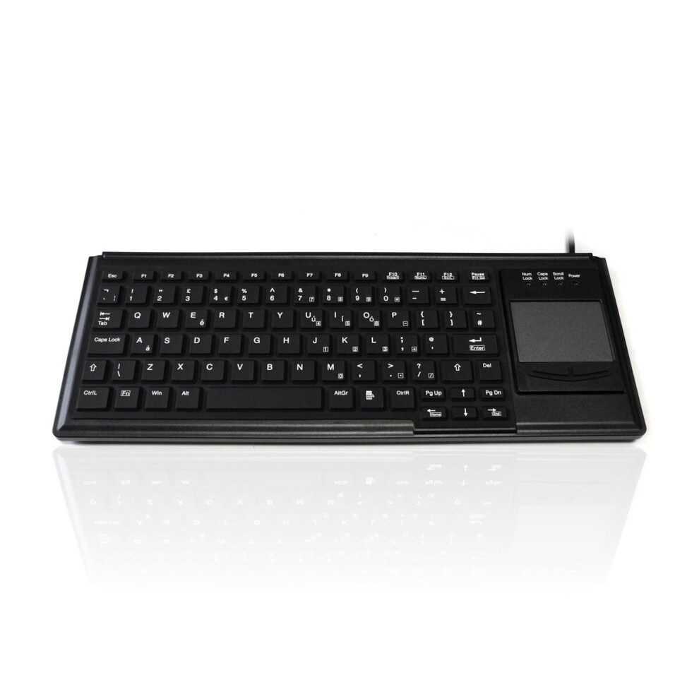 Accuratus K82f - Usb Ruggedised Mini Ip55 Keyboard With Touchpad 5060055465280