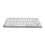 Accuratus Maximus - Mini Layout Multi Device Wireless Bluetooth Keyboard with Scissor Keys - White  - PC - Android Compatible 3
