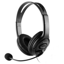 Accuratus H22 Premium Headset with Flip Microphone & 3.5mm Connection