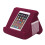(Wine Red) Tablet Stand Pillow Holder & Mobile Phone Holder 2