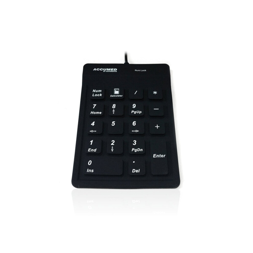 Accuratus Accumed 100 - Usb Sealed Ip67 Antibacterial Clinical / Medical Keypad 5060055465334