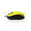Accuratus Image - USB Full Size Glossy Finish Computer Mouse - Yellow 2