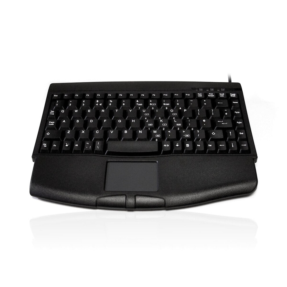 (French) Accuratus 540 - Ps/2 Professional Mini Keyboard With Touchpad 5060055467703