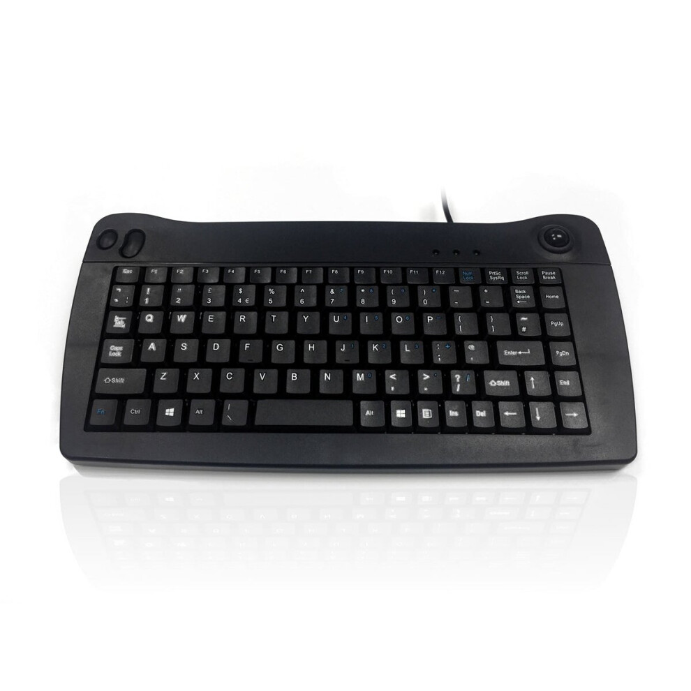 (Us English) Accuratus 5010 - Usb Mini All In One Keyboard With Trackball 5060055466713