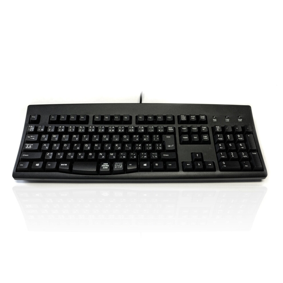 (Japanese) Accuratus 260 - Ps/2 Full Size Professional Keyboard With Contoured Full Height Touch Typing Keys & Patented One Touch Euro Key 5060055464078