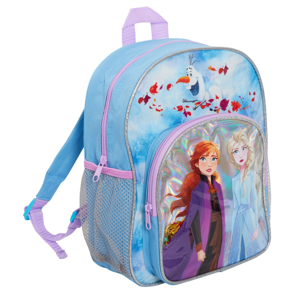 Disney (One Size) Frozen 2 Girls Backpack Kids Elsa Anna School Nursery Rucksack Lunch Bag