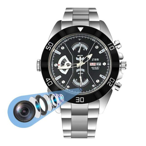 (Dsilver, 32GB) Spy Watch Hidden Camera Full HD 1080P Video Recorder