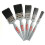 Harris Harris Paint Brush Set 5 Piece Gloss Decorating Brushes 4