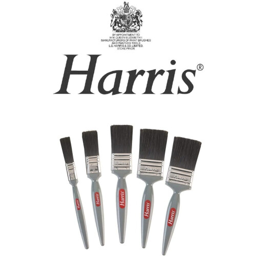 Harris Harris Paint Brush Set 5 Piece Gloss Decorating Brushes