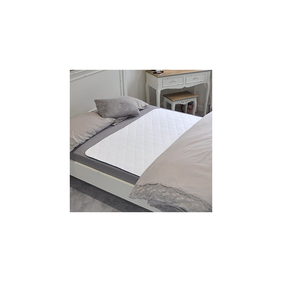 Guardedsleep Waterproof Bed Pad By | Premium Quality Washable Bed Wetting Sheet For Adults Or Children With Incontinence | Suitable For Double An