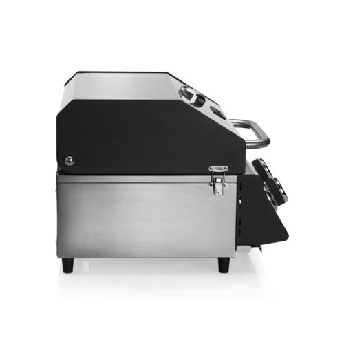 CosmoGrill CosmoGrill Compact Stainless Steel 2 Burner Gas BBQ For Terraces Camping 1