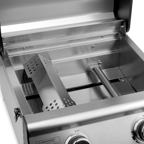 CosmoGrill CosmoGrill Compact Stainless Steel 2 Burner Gas BBQ For Terraces Camping 2