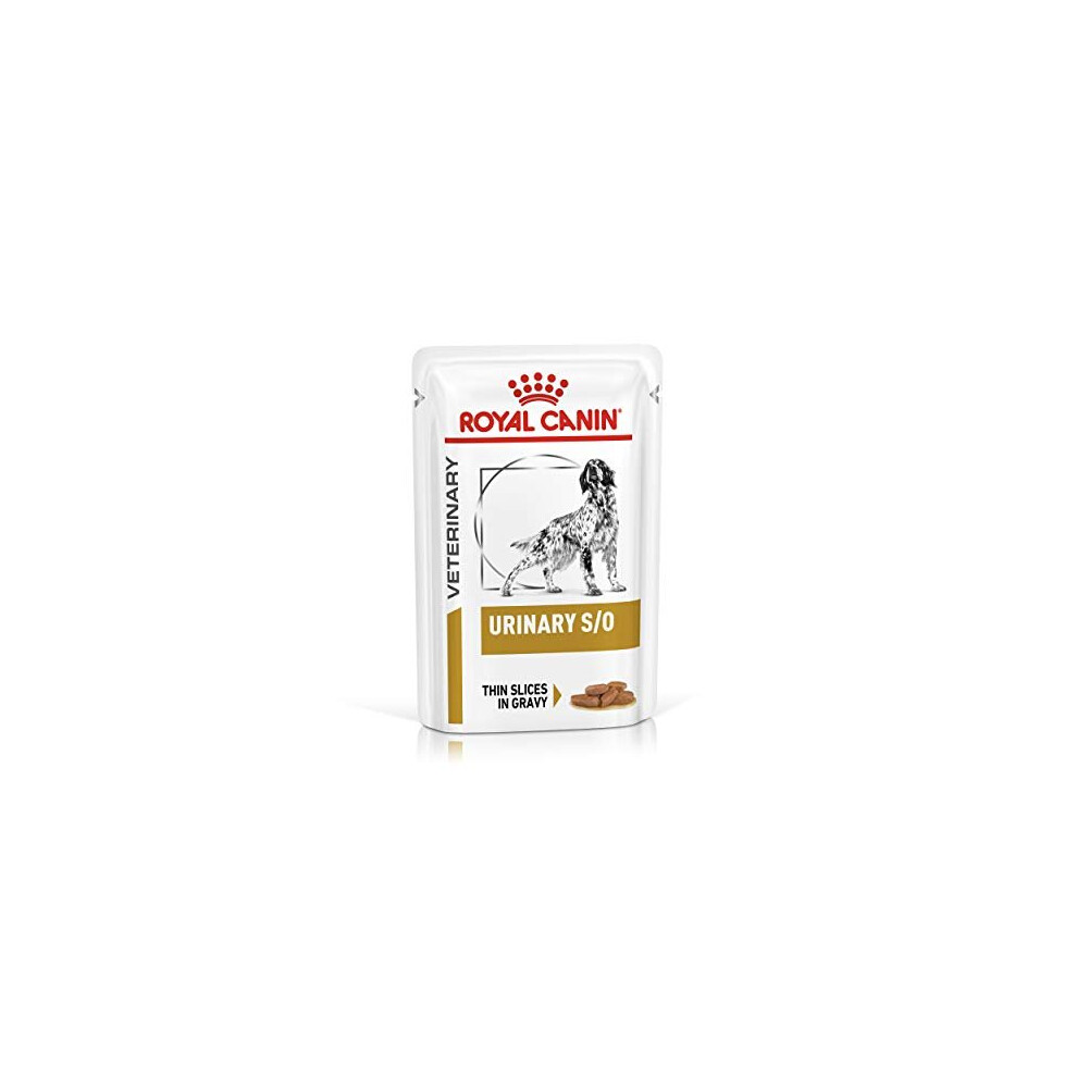 ROYAL CANIN Urinary S/O Veterinary Health Nutrition Dog Food 48 x 100g Wet Slices